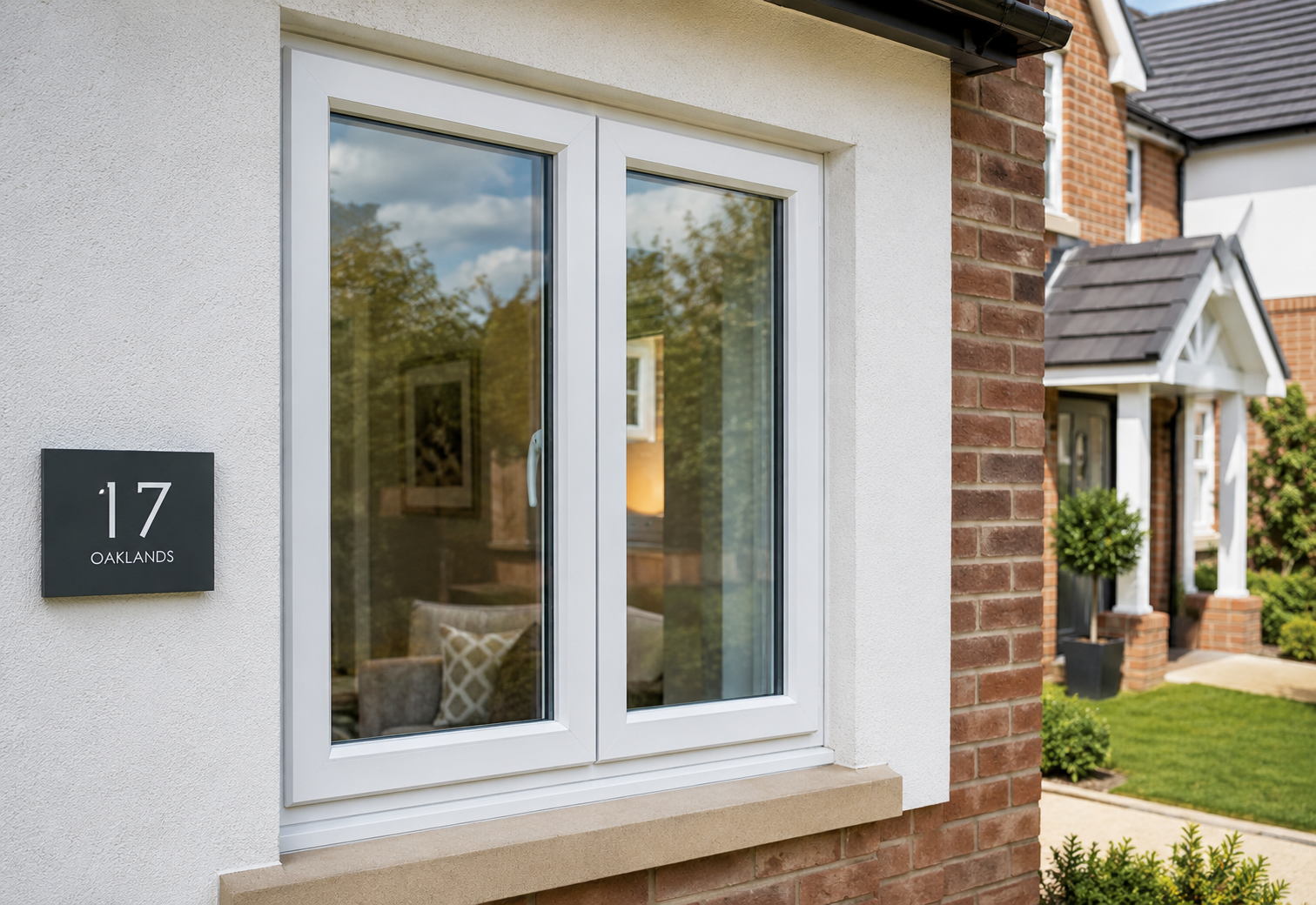 side hung casement window