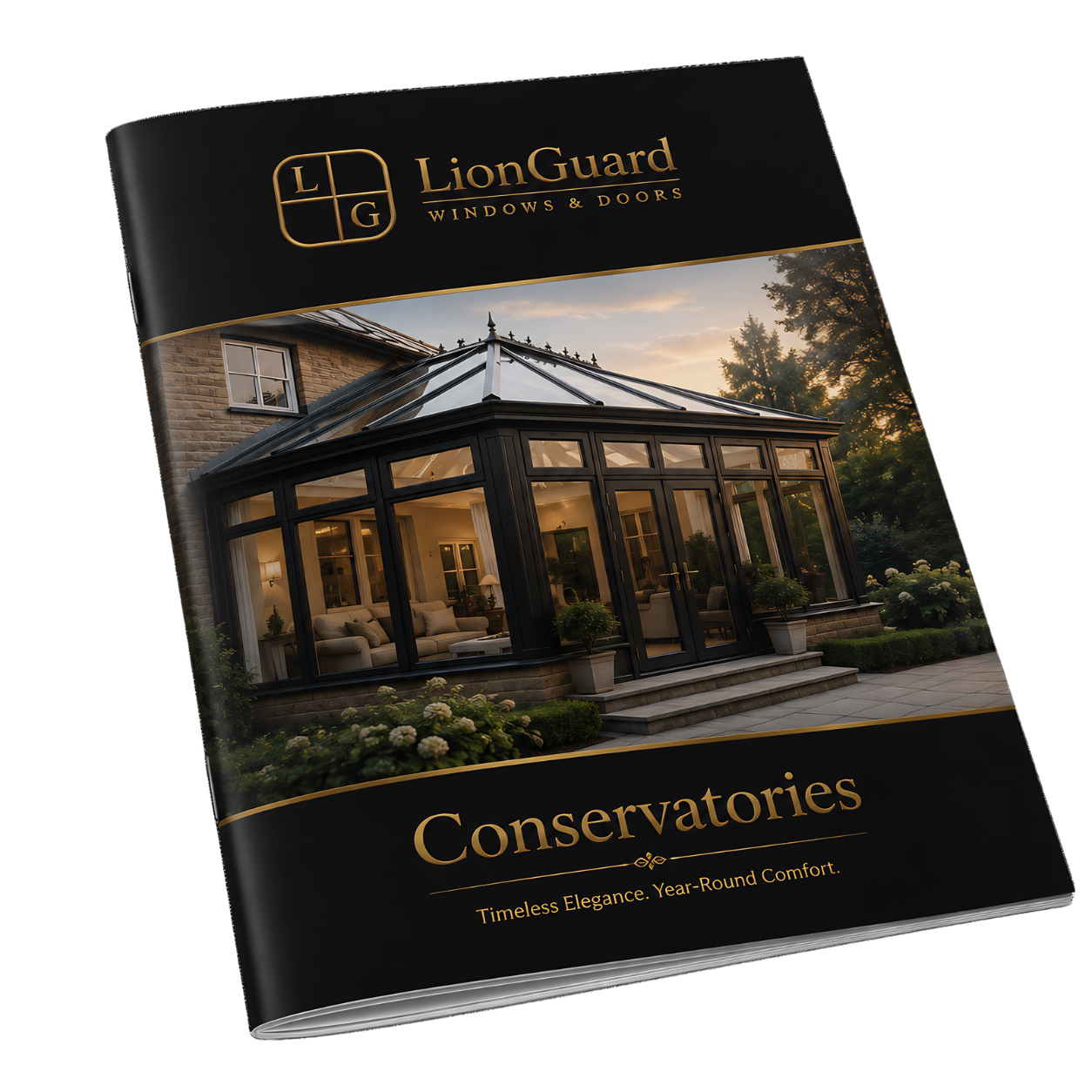 Conservatories brochure for bespoke home extensions and glazed living spaces in Carmarthenshire and Swansea