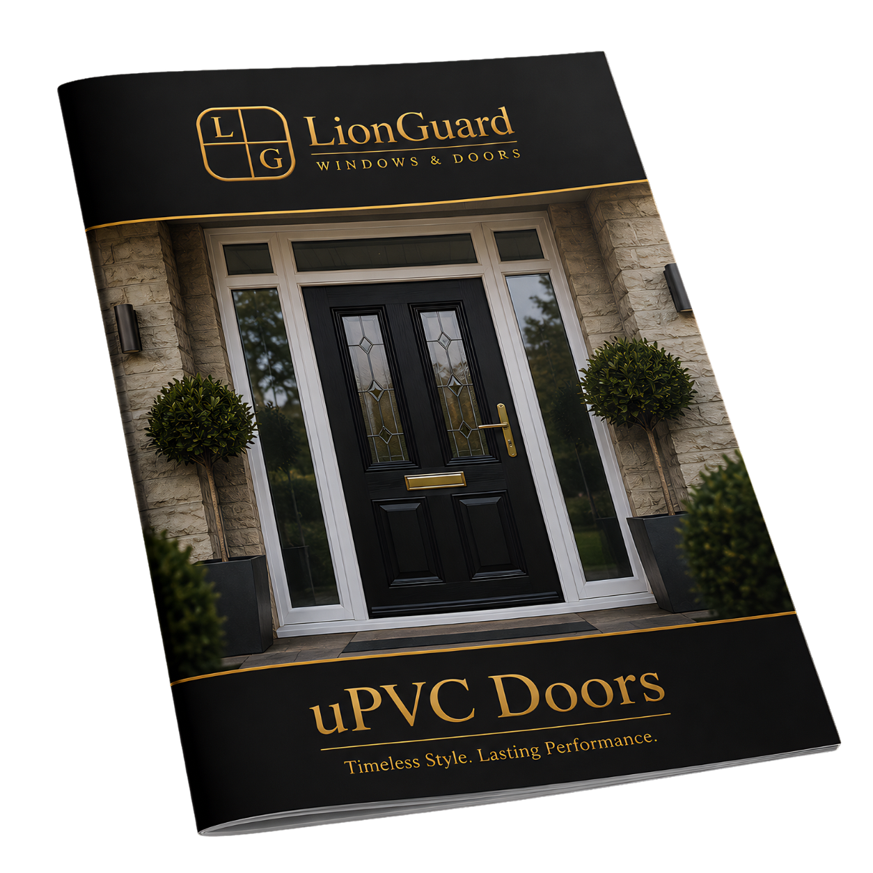 uPVC doors brochure from Lion Guard Windows & Doors covering Carmarthenshire, Swansea and South West Wales