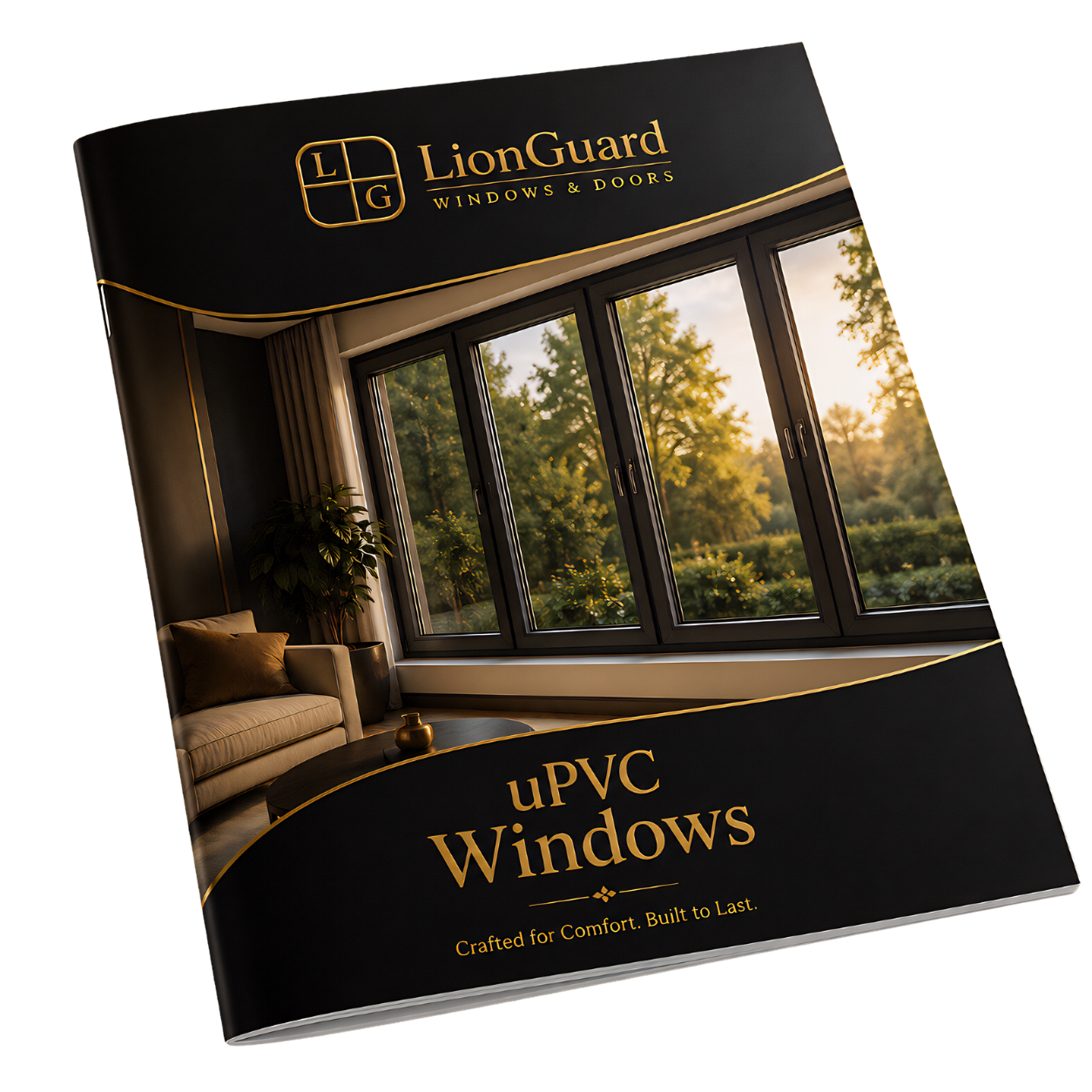 Lion Guard Windows & Doors uPVC windows brochure for homeowners in Carmarthenshire and Swansea